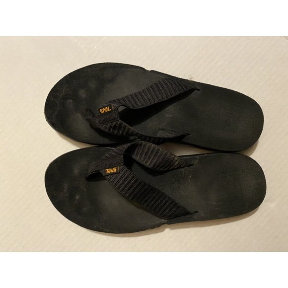 Teva Shoes - Teva Black Womens Voya Flip Flop us 9